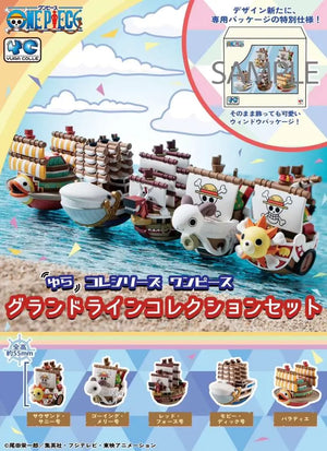 [PREORDINE] One Piece Yuracolle Grand Line Collection Pack Set - Navi Pirata