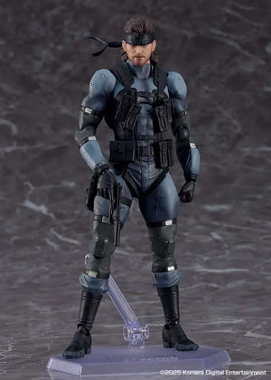 [PREORDINE] Metal Gear Solid 2 Solid Snake Figma Action Figure Updated Edition