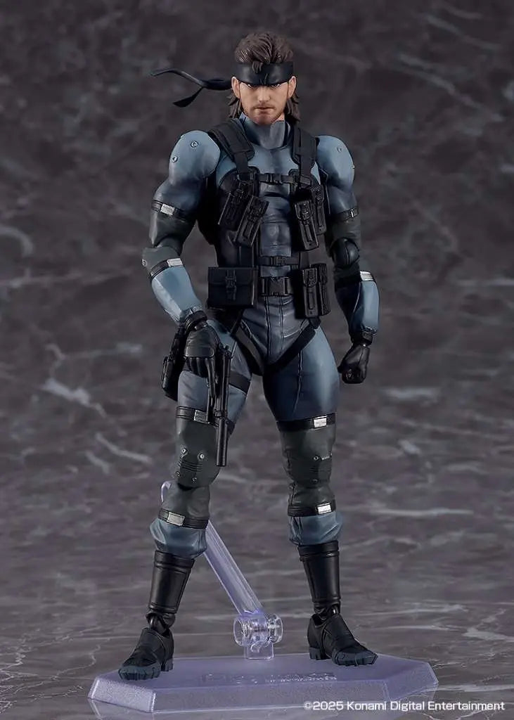 [PREORDINE] Metal Gear Solid 2 Solid Snake Figma Action Figure Updated Edition