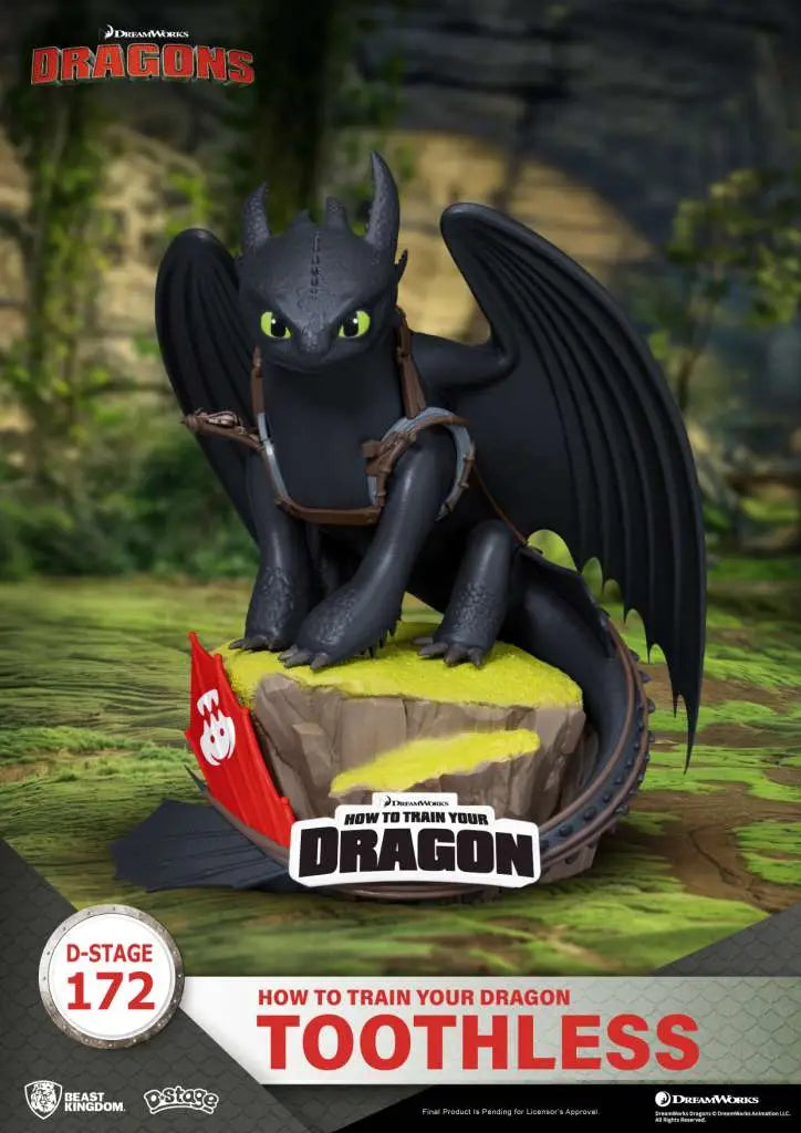 [PREORDINE] Statua Sdentato How To Train Your Dragon D-Stage Beast Kingdom