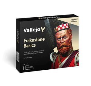 [PREORDINE] Vallejo Folkestone Basic Model Color Set 70101