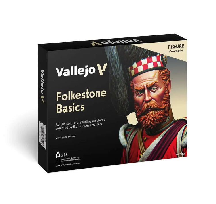 [PREORDINE] Vallejo Folkestone Basic Model Color Set 70101