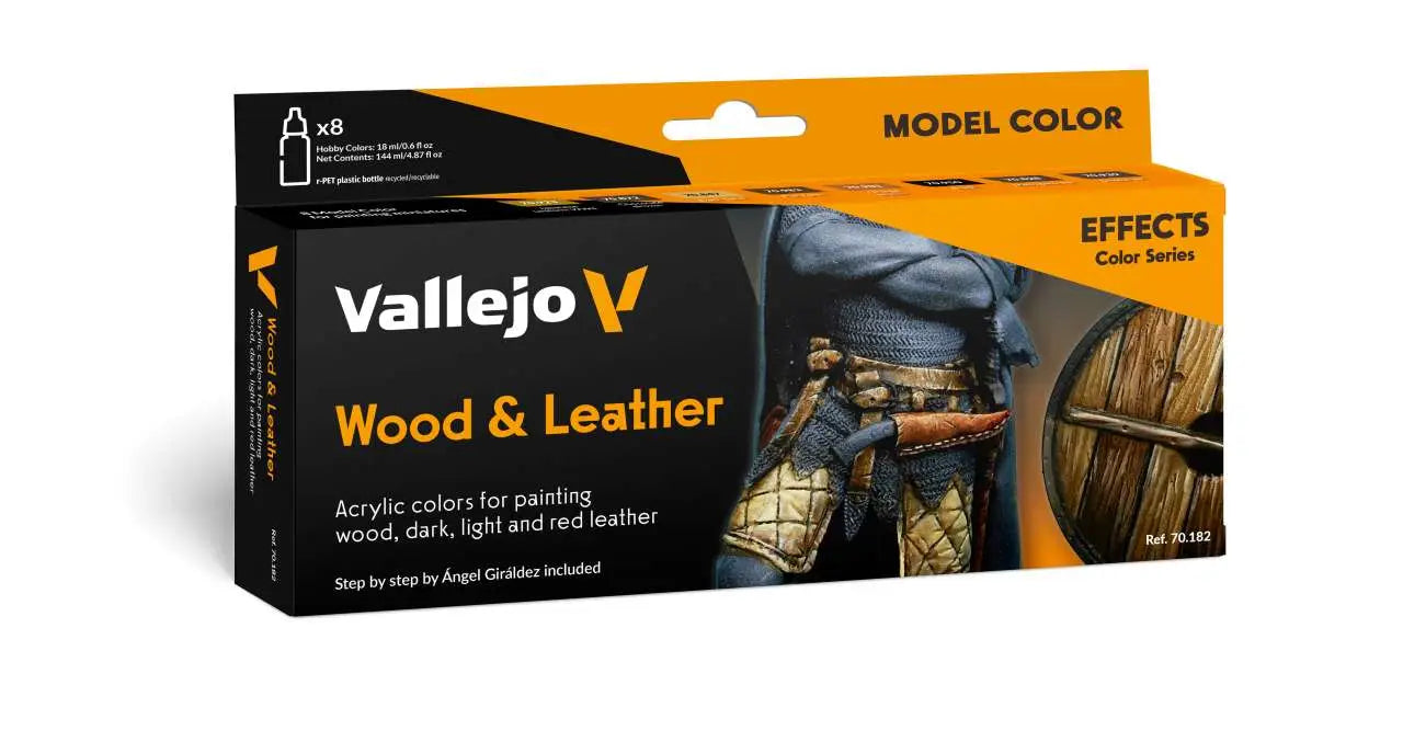 [PREORDINE] Vallejo Model Color Set 70182: Legno e Cuoio Aangiel Giraldez
