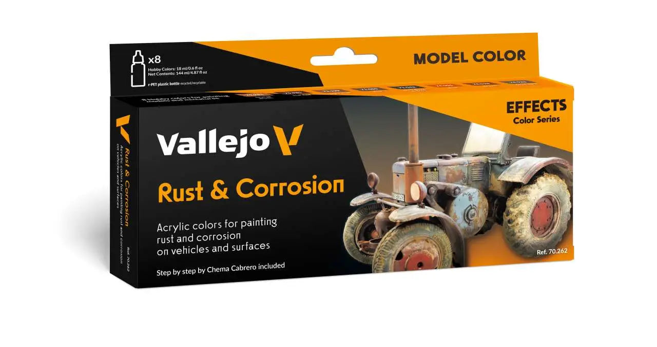 [PREORDINE] RUST AND CORROSION BY CHEMA CABRERO MODEL COLOR SET 70262