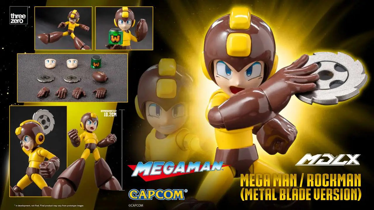 [PREORDINE] Mega Man Metal Blade Version MDLX Action Figure Threezero