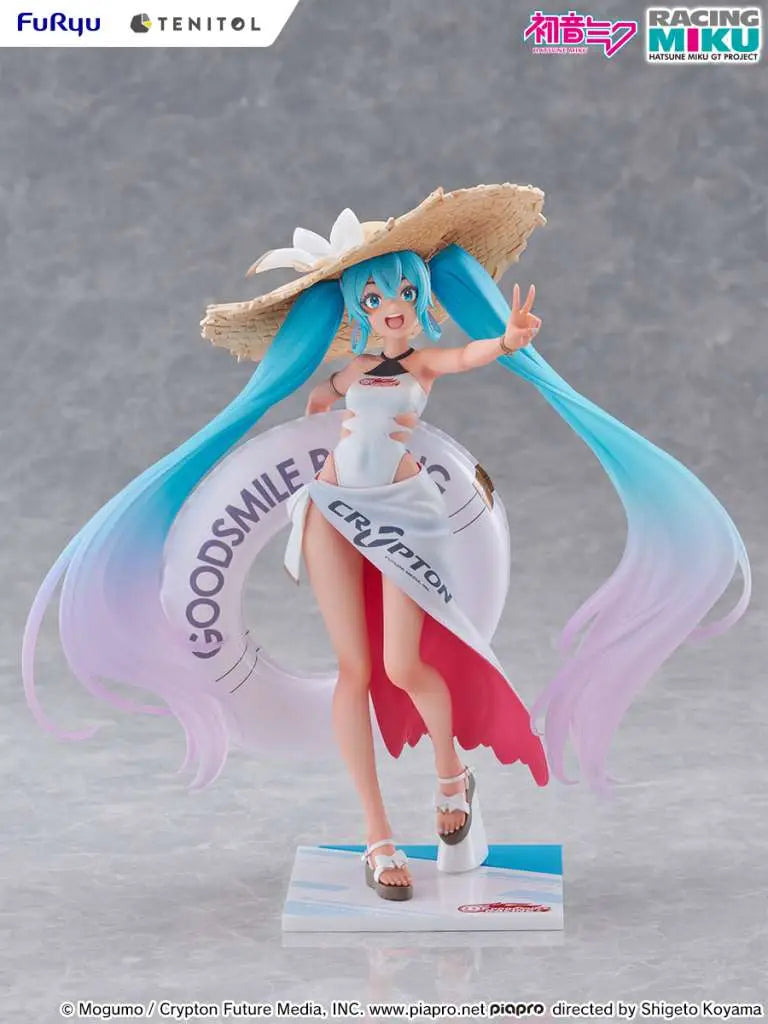 [PREORDINE] Racing Miku 2024 Tropical Tenitol Figure - Hatsune Miku GT Project