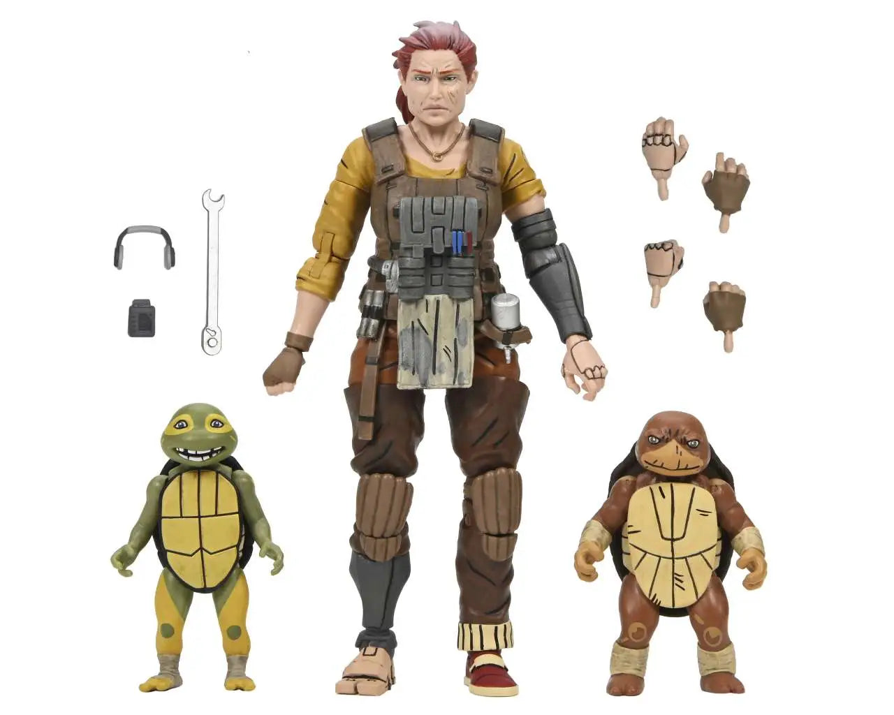[PREORDINE] TMNT The Last Ronin: The Lost Years - Grammy April, Baby Yi & Moja Action Figure Set