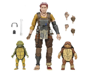[PREORDINE] TMNT The Last Ronin: The Lost Years - Grammy April, Baby Yi & Moja Action Figure Set