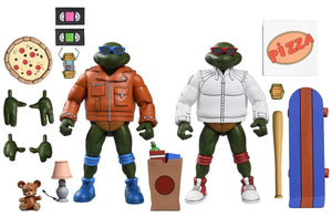 [PREORDINE] TMNT Cartoon Punk Leonardo & Raffaello 2-Pack Action Figure NECA