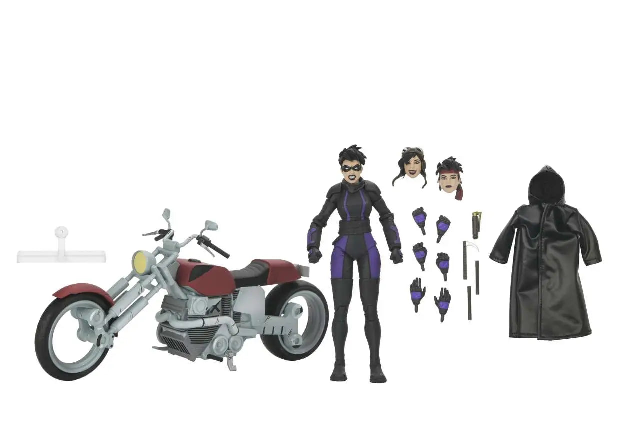 [PREORDINE] TMNT The Last Ronin - Casey Marie con Moto Action Figure NECA