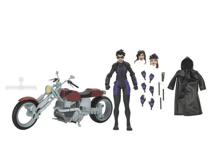[PREORDINE] TMNT The Last Ronin - Casey Marie con Moto Action Figure NECA