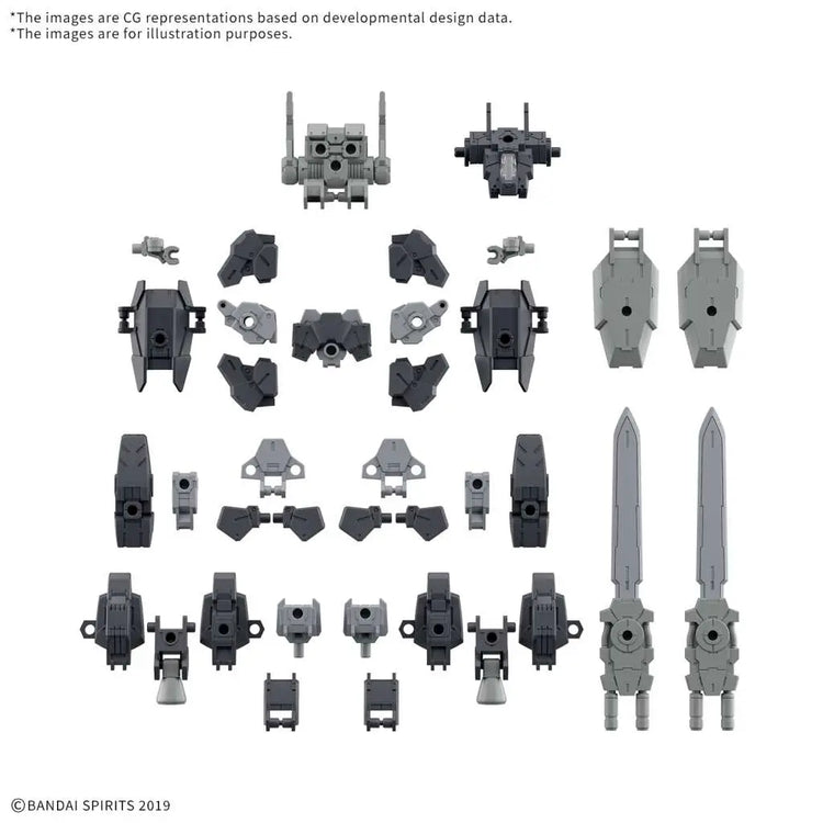 [PREORDINE] 30MM Option Parts Set 20 Full Armor Unit 1 1/144 - Bandai Model Kit