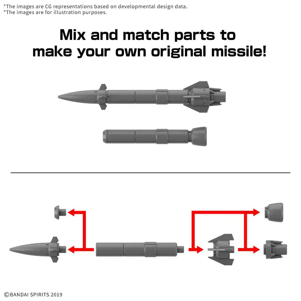 [PREORDINE] 30MM Multi Missile 1 - Set Parti Opzionali 21 (1/144)