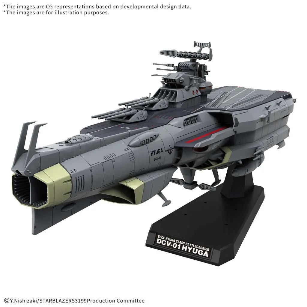 [PREORDINE] YAMATO 3199: EFCF HYUGA CLASS BATTLECARRIER DCV-01 HYUGA 1/1000