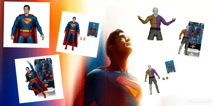 [PREORDINE] DC Multiverse Superman Movie 2025 Set 6 Action Figure McFarlane