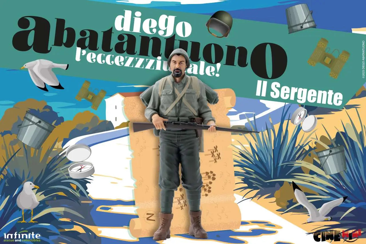 [PREORDINE] Diego Abatantuono Sergente Lorusso - Cine-Mini PVC
