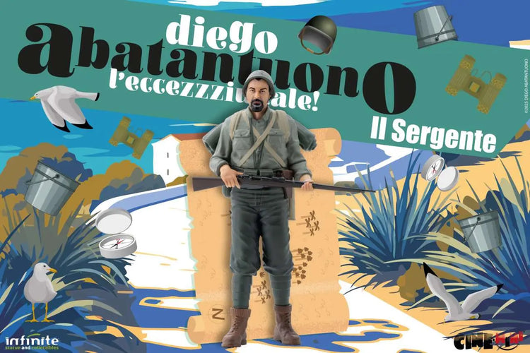 [PREORDINE] Diego Abatantuono Sergente Lorusso - Cine-Mini PVC
