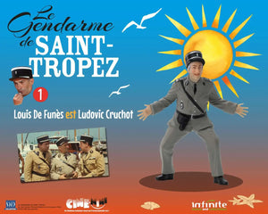 [PREORDINE] Louis de Funès Gendarme Saint-Tropez Mini Figura PVC