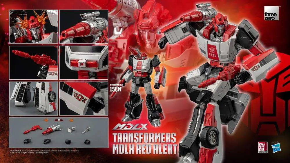 [PREORDINE] Transformers MDLX Red Alert Action Figure ThreeZero