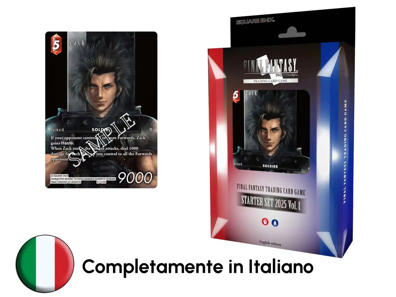 [PREORDINE] FFTCG Starter Deck 2025 Vol. 1 - Final Fantasy TCG (ITA)