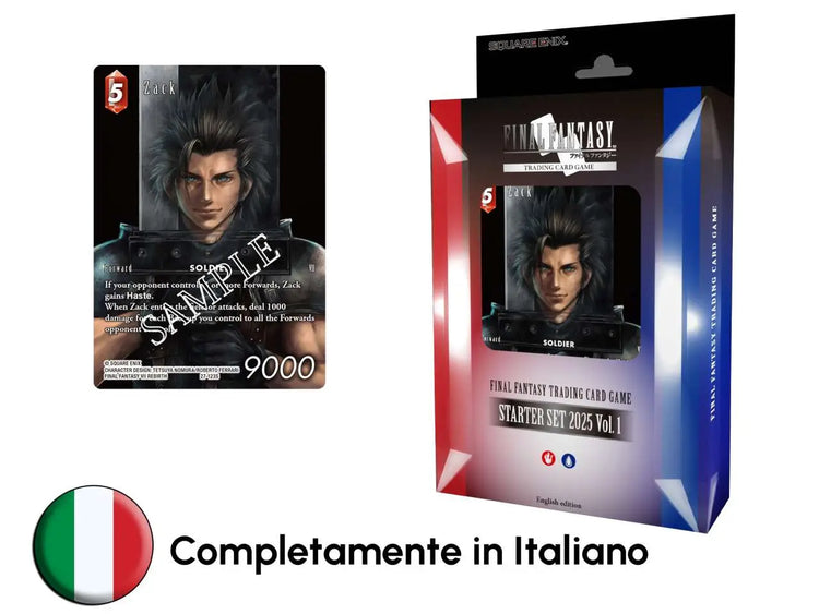 [PREORDINE] FFTCG Starter Deck 2025 Vol. 1 - Final Fantasy TCG (ITA)