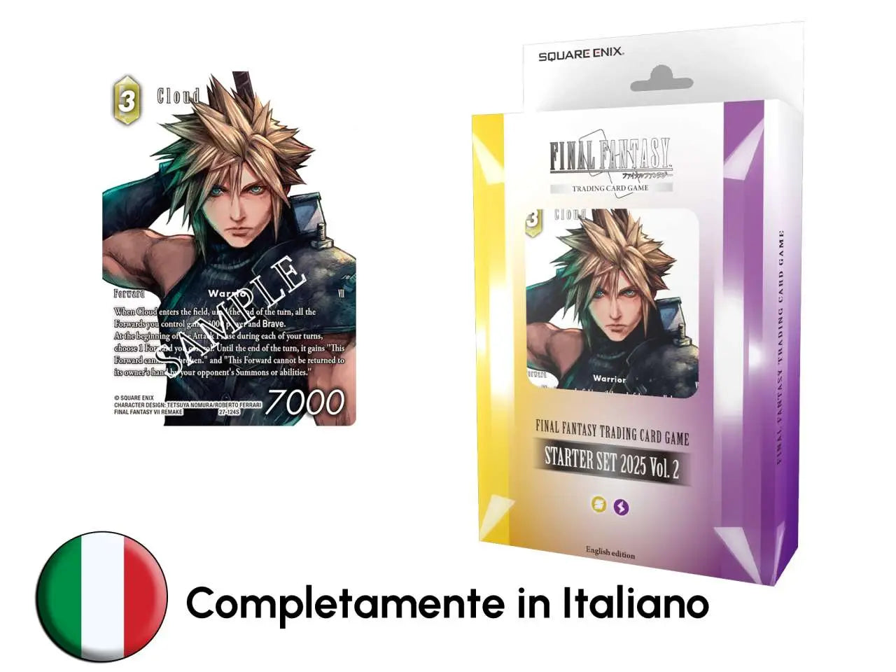 [PREORDINE] FFTCG Starter Deck 2025 Vol. 2 - Final Fantasy TCG (ITA)
