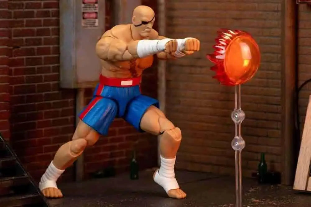 [PREORDINE] Street Fighter 2 Sagat 1/12 Deluxe Action Figure Jada Toys