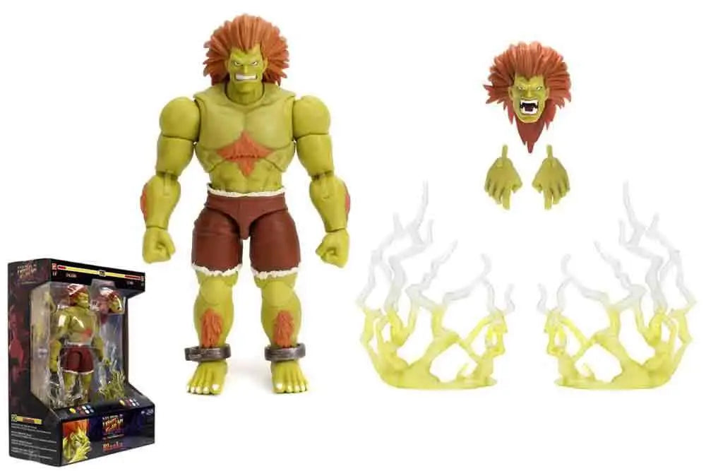[PREORDINE] Street Fighter II Blanka Deluxe Action Figure 1/12 Jada Toys