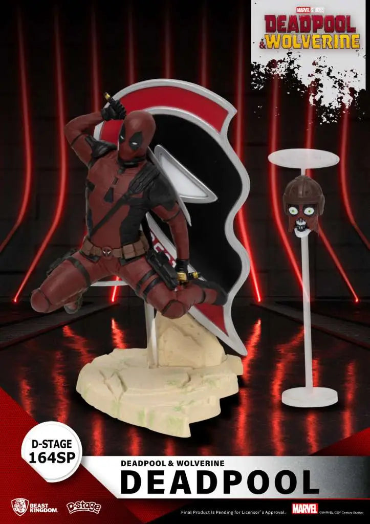 [PREORDINE] Statua Deadpool & Wolverine - Deadpool + Headpool Special Edition - Beast Kingdom