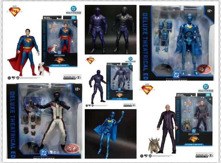 [PREORDINE] McFarlane DC Theatrical Deluxe Superman Movie Asst. 7inch AF Set (6)