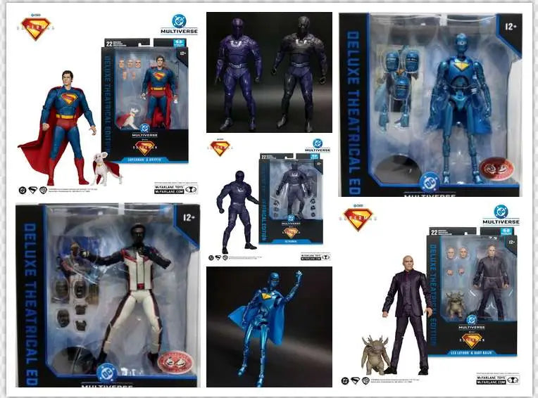 [PREORDINE] McFarlane DC Theatrical Deluxe Superman Movie Asst. 7inch AF Set (6)
