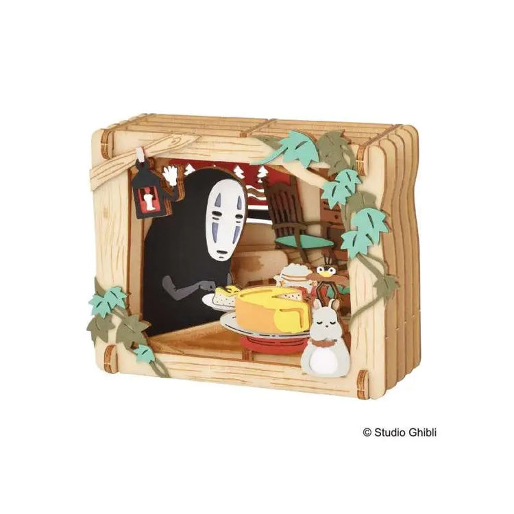 [PREORDINE] Spirited Away No Face's Dessert Wood Style Paper Theater - Studio Ghibli