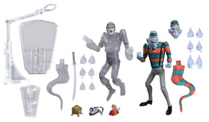 [PREORDINE] TMNT Cartoon: Creepy Eddie & Shibano-Sama 2-Pack Action Figure