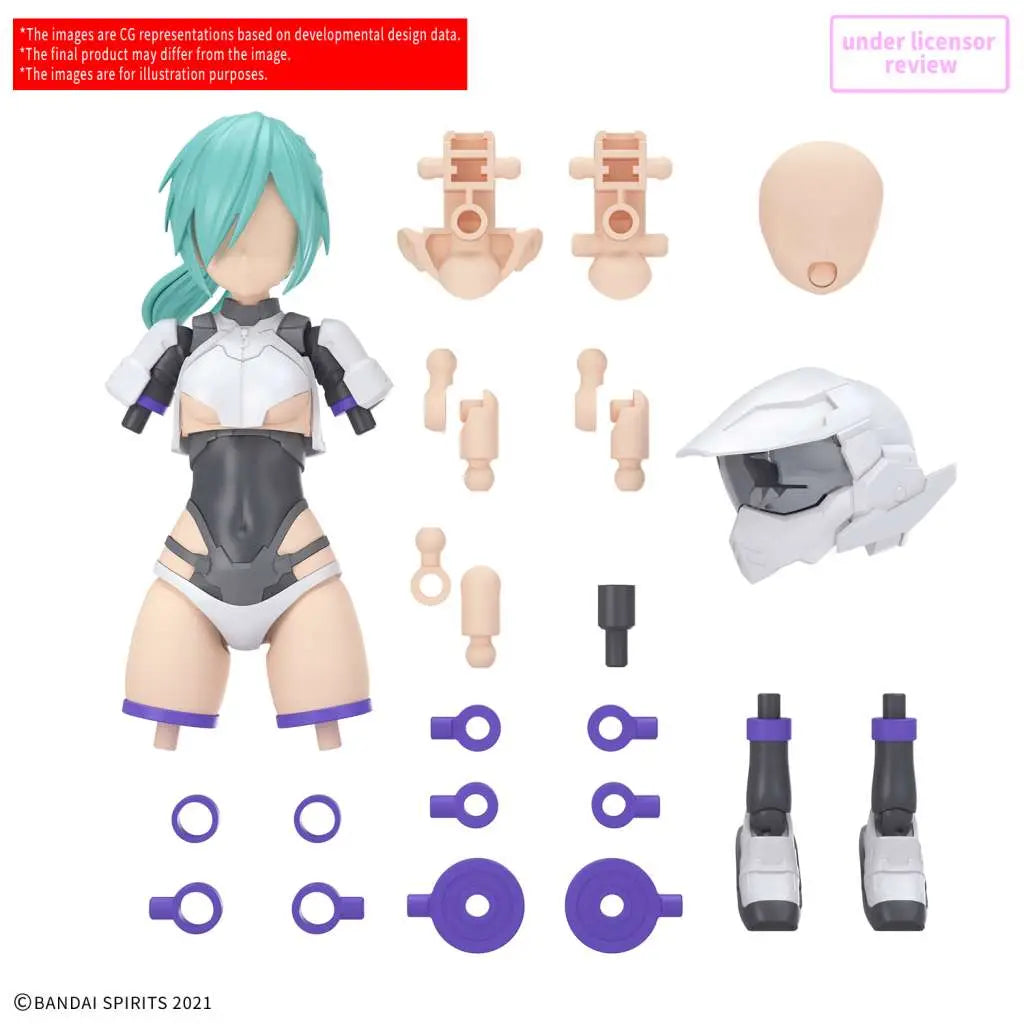 [PREORDINE] 30MS OP PARTS SET 22 TURBO COSTUME A COLOR B - Model Kit Bandai