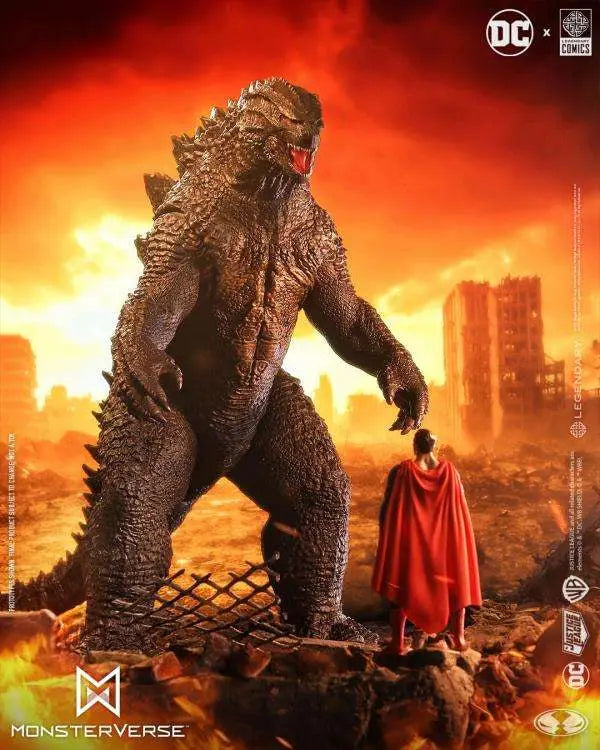 [PREORDINE] DC Justice League Monsterverse Superman vs Godzilla 2-Pack Action Figure
