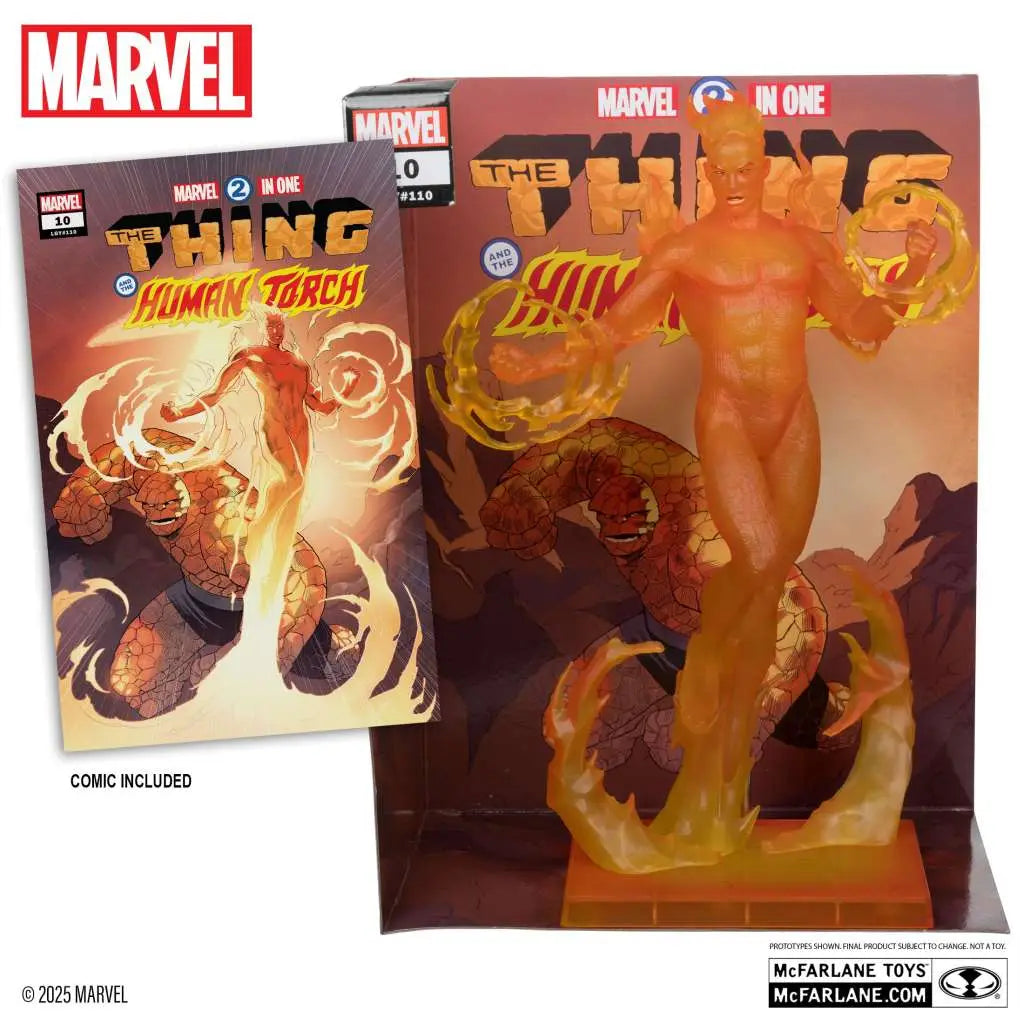 [PREORDINE] Marvel Collection W6: Human Torch (Marvel 2-in-One #10) Figure 1:6