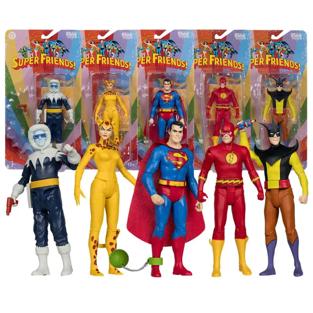 [PREORDINE] DC Retro Super Friends Serie 2 - Set 6 Action Figure McFarlane Toys