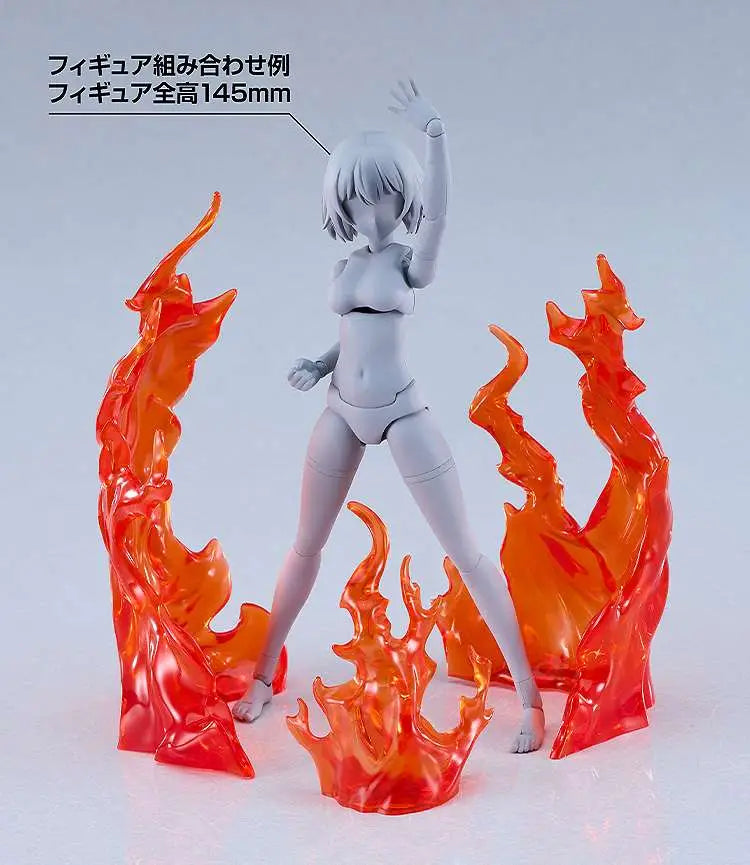 [PREORDINE] Effetto Fiamme Rosse The Simple Effect per Action Figures