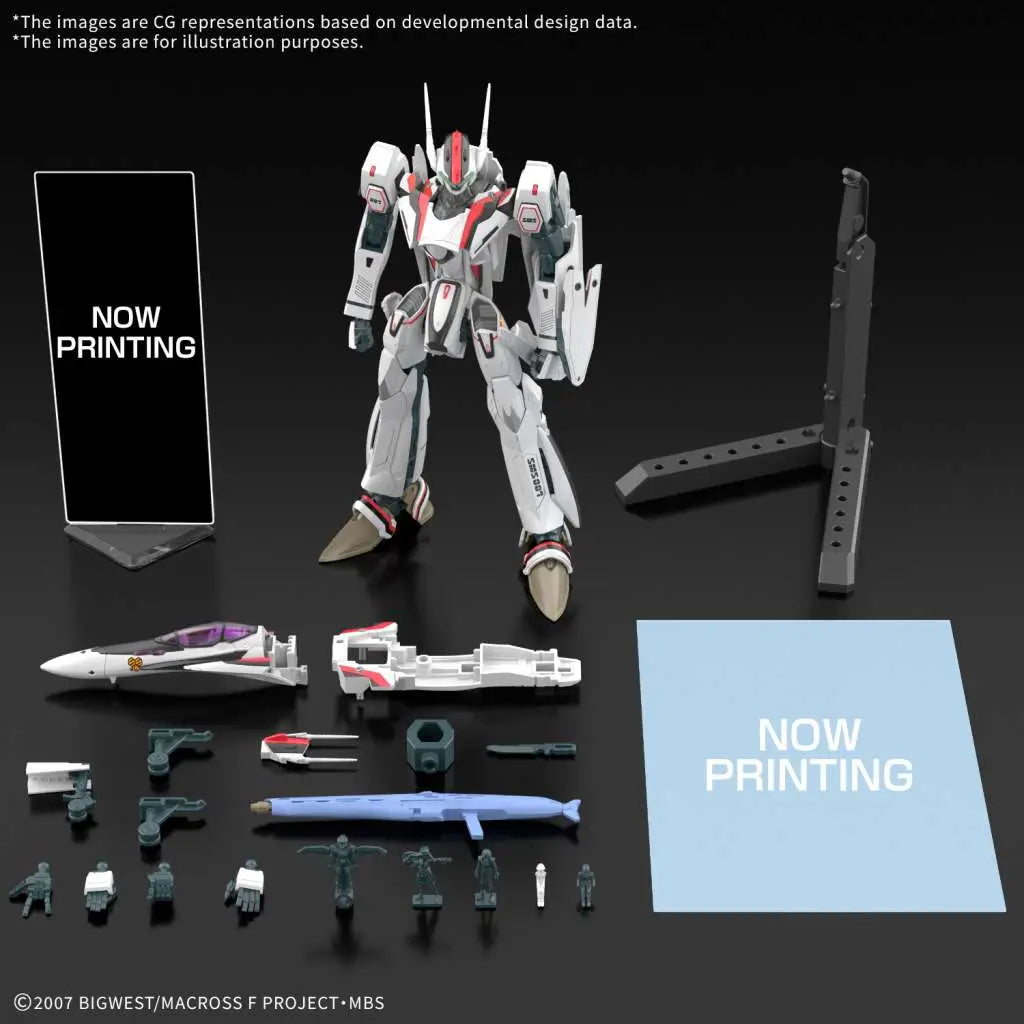 [PREORDINE] HG VF-25F Messiah Valkyrie Alto Custom Deluxe Set 1/100 - Macross Frontier