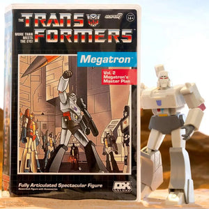 [PREORDINE] Transformers Deluxe Megatron (VHS) Action Figure Super7