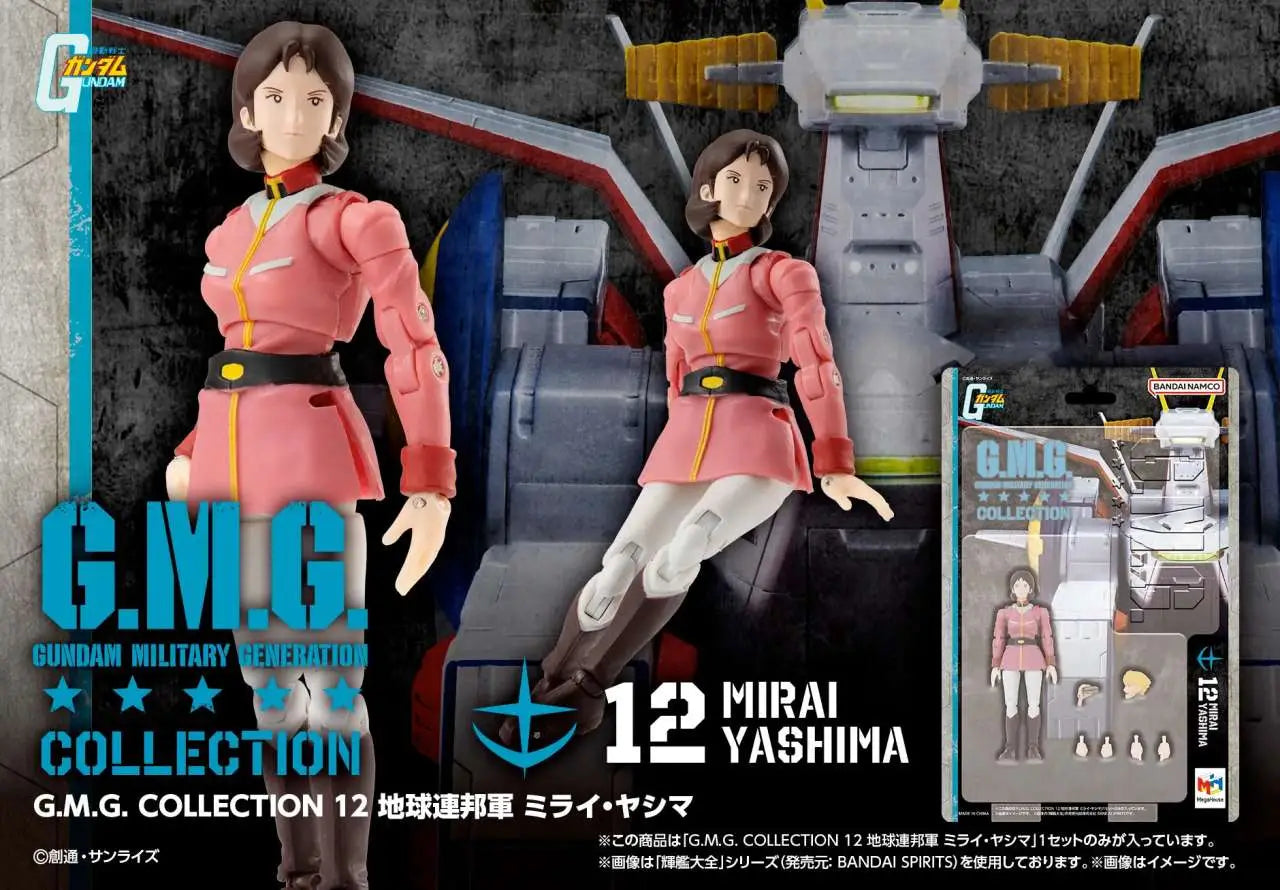 [PREORDINE] GMG Gundam Earth Federation Mirai Yashima Action Figure