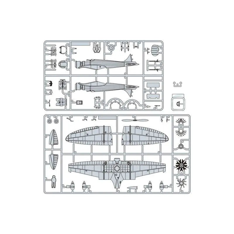 [PREORDINE] THE WIND RISES TYPE 9 PROTOTYPE FIGHTER 1/48 Model Kit Finemolds