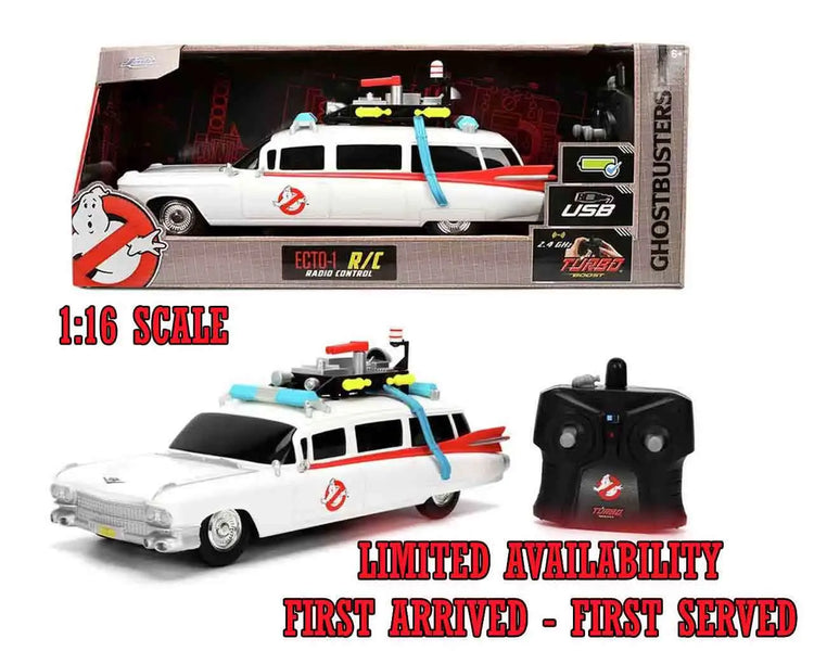 [PREORDINE] Ghostbusters Ecto-1 1:16 Modello Radiocomandato - Jada Toys