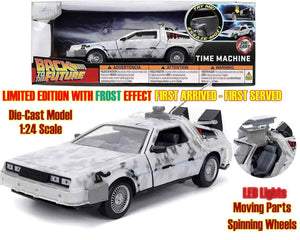 [PREORDINE] Ritorno al Futuro DeLorean Effetto Ghiaccio 1:24 Die-Cast Limited Edition