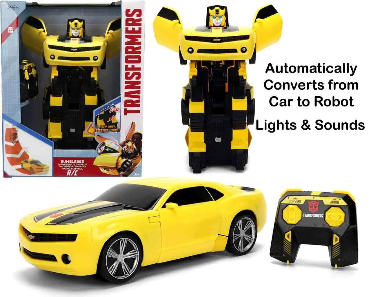 [PREORDINE] Transformers Bumblebee RC Trasformabile Auto Robot Jada Toys