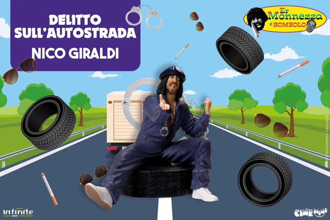 [PREORDINE] Nico Giraldi Delitto Sull'Autostrada Cine-Mini PVC - Infinite Statue