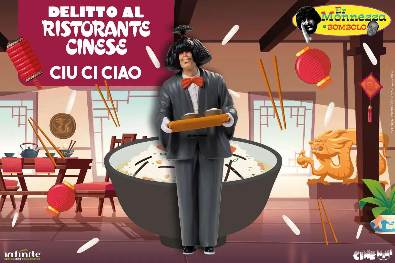 [PREORDINE] Ciu Ci Ciao Delitto al Ristorante Cinese - Cine-Mini PVC Infinite Statue