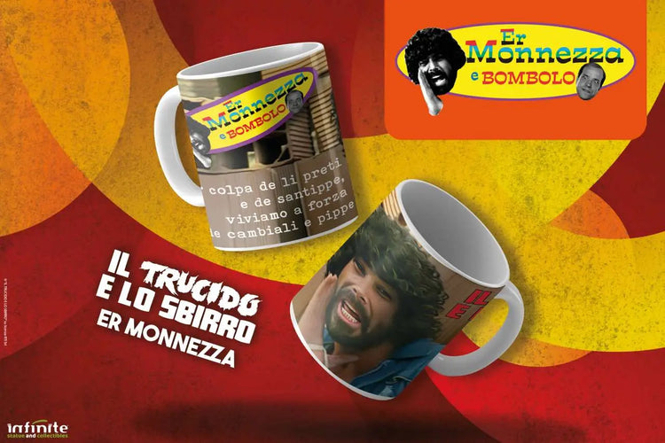 [PREORDINE] Tazza Er Monnezza & Bombolo - Il Trucido e Lo Sbirro / Delitto al Ristorante Cinese