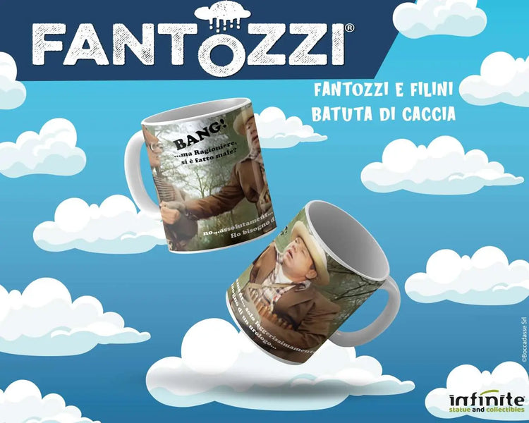 [PREORDINE] Fantozzi & Filini Battuta di Caccia - Tazza Ufficiale Infinite Statue