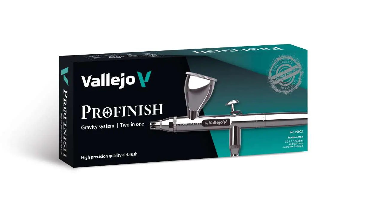 [PREORDINE] Aerografo Vallejo Profinish 2 in 1 - Precisione Modellismo